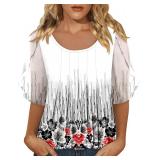 NEW (2X) 2pk Crew Neck Tunic Tops