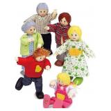 SEALED $55 Hape Happy Family Toy Set
