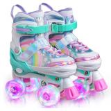 New $60 (Size 4)Rainbow Unicorn Adjustable...