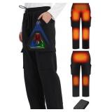NEW $120 (2XL) Unisex Heated Pants w/Battery