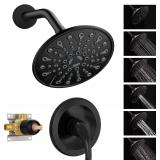 NEW $181 EMBATHER Matte Black Shower Faucet...