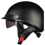 New $90 ILM Half Helmet Motorcycle Open Face...