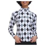 NEW $45 (2XL) Women's Half Zip Pullover Shirt