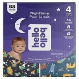 SEALED $35 (Size4, 68Pck) Hello Bello Diapers