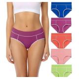 NEW $33 5PK (2XL) Women's Cotton Stretch Underwear