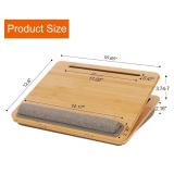$68 Lap Desk Laptop Tray with Cushion Portable