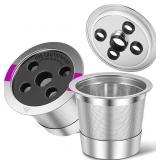 $35..B/New Stainless Steel K Cups..BPA Free!