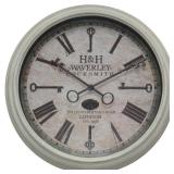 $30 White Keys Wall Clock