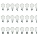 New $57 A19 Frosted Incandescent Rough Service...