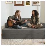 SEALED $300 Convertible Sofa, Queen Size...