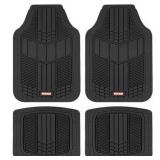 NEW $50 4pcs Rubber Car Mats, Black