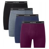 New Hanes Men's 3 Pack FreshIQ Boxer Brief XL