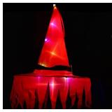 NEW Halloween Light-Up Witch Hat Decoration/Prop