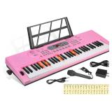 NEW $80 (33.2x10.4x3') Keyboard Piano, Pink