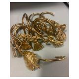 Gold Shower Curtain Hooks