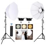 New $120 Photo Video Studio Softbox Photography...