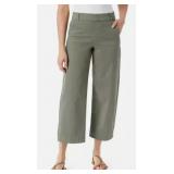 B/New $65..Gloria Vanderbilt Cropped Pants, Sz-8