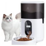 New $70 Petoday Automatic Cat Feeder, 6L Timed...