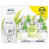 NEW $60 Febreze Plug In Air Freshener, Bamboo