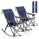 New $200 SunnyFeel Oversized Rocking Camping...