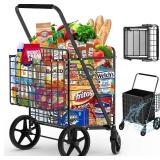 NEW $140 450lbs Capacity Shopping Cart