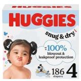 New $97 SEALED Huggies Snug & Dry Baby Diapers,...