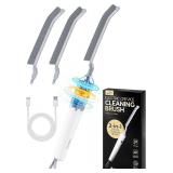 NEW $48 2-in-1 Electric Cleaning Brush w/3-Speeds