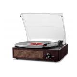 $60 Vintage Record Player with Speakers