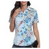 NEW (XL) Women's Golf Polo Lightweight T Shirt