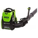 $200 (80V) Greenworks Cordless Backpack Blower