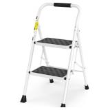 New $60 HBTower 2 Step Ladder, 2 Step Stool for...