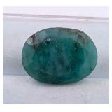 $5,300 Appraisal - 6.27 ct Cert. Emerald gemstone