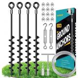 New $70 27' Ground Anchors Heavy Duty Shed...