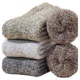 NEW (3Pck) Wool Warm Socks