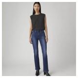 B/New..$97.LEVIS HIGH RISE BOOT CUT JEANS Sz 26