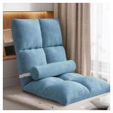NEW $65 Floor Gaming Chair, Blue