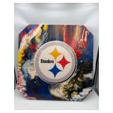 Handmade Steelers Resin Table Top 30ï¿½x30ï¿½