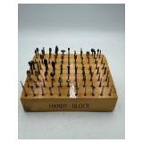 88-Piece Rotary Burr & Carbide Burr Set