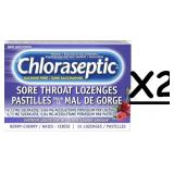 NEW 2PKS Sore Throat Lozenges w/Liquid Center