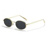 NEW Unisex Retro Trendy Oval Sunglasses