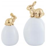 NEW (2Pck) Easter Decoration Rabbit Figures
