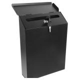 NEW $31 Iron Wall Mounted Mailbox/Lock Box