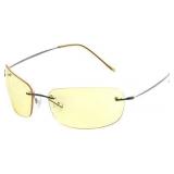 NEW $86 Women's Oval Rimless Sunglasses