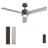 New $210 Ceiling Fan 52' with Light: Modern...