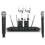 New $200 UHF Wireless Microphone System,with 2...