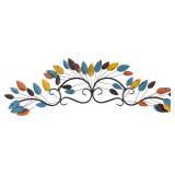 SEALED $67 Deco 79 Metal Leaf Wall Decor, 43' x...