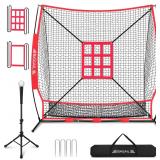 New $99 BAGAIL 7x7 ft Baseball & Softball...