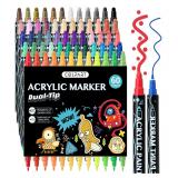 NEW $37 colpart Acrylic Paint Markers,60 Colors