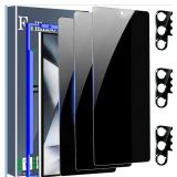 SEALED 3 Pack Privacy Screen Protector for Samsung