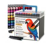 NEW 80-Colors SOLVANE Alcohol Markers